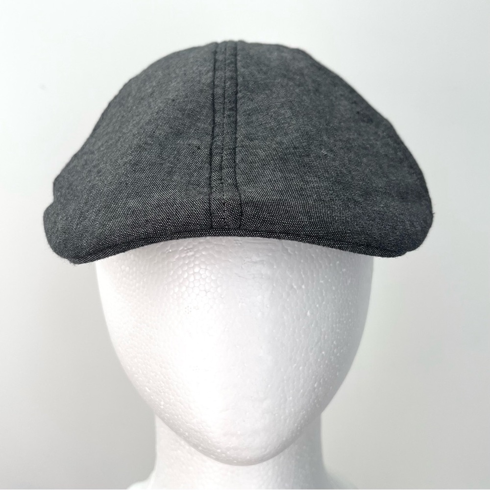 Block Headwear Flat Cap Hat Gray L / XL